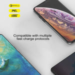 awei C-980 18W PD USB-C / Type-C + QC 3.0 USBインターフェース 急速充電トラベル充電器、EUプラグ