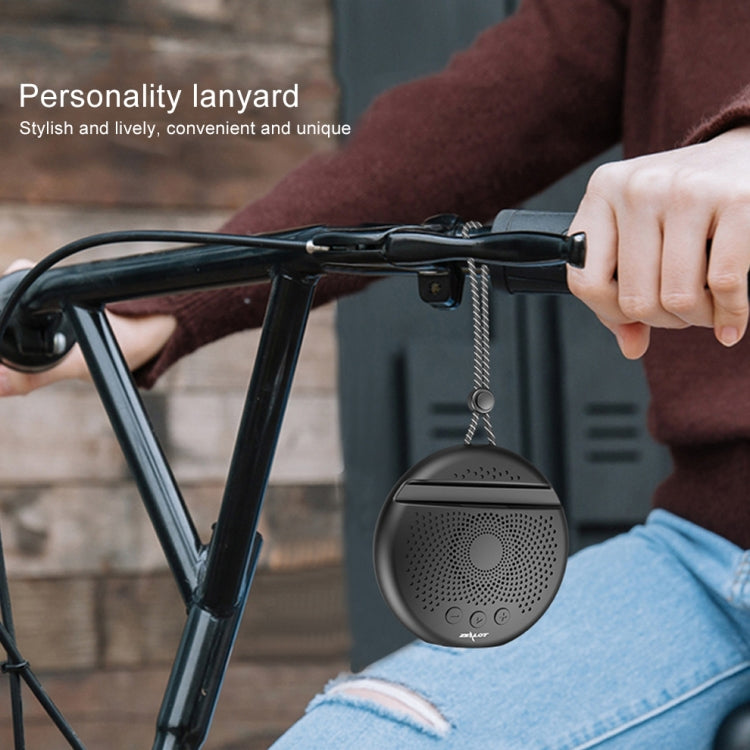 ZEALOT S24 ポータブルステレオBluetoothスピーカー ストラップ＆モバイルカードスロットホルダー付き、ハンズフリー通話＆TFカード対応、S24