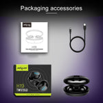 ZEALOT H19 TWS Bluetooth 5.0 タッチ式ワイヤレスBluetoothイヤホン 磁気充電ボックス付き、HD通話＆Bluetooth自動接続対応、H19