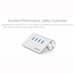 ORICO M3H4-V1 アルミ合金 4ポート USB 3.0 ハブ、M3H4-V1