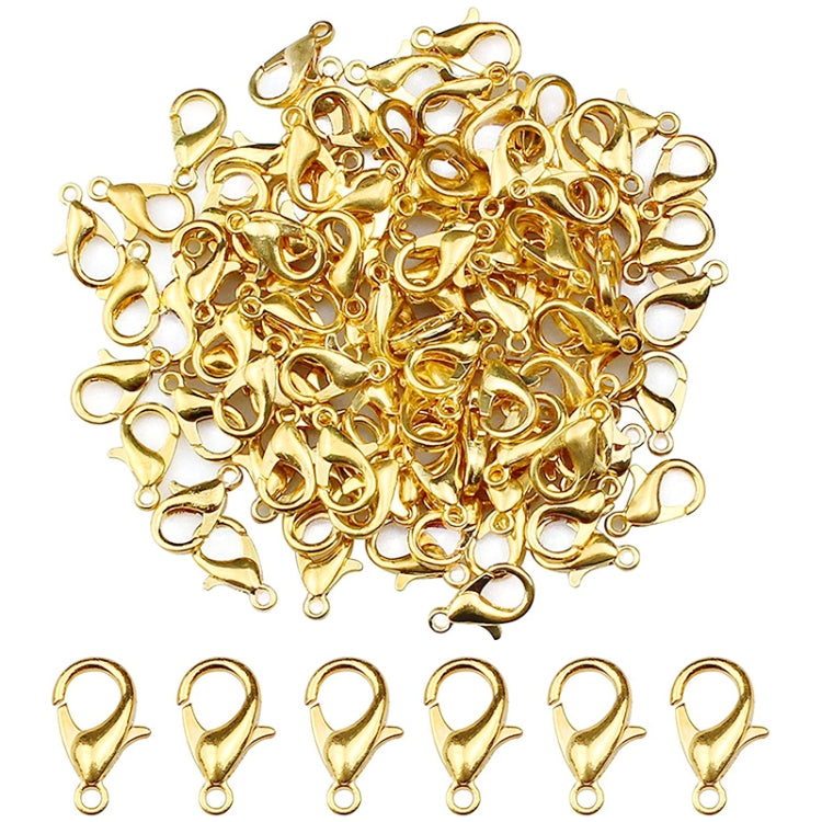 100個セット12mmDIYジュエリーアクセサリー高品質合金ロブスタークロー、100個セット