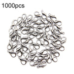 1000個セット12mmDIYジュエリーアクセサリー高品質合金ロブスタークロー、1000個セット