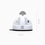 オリジナル Xiaomi Youpin Huohou キッチンミニダブルホイールナイフシャープナー、ダブルホイールナイフシャープナー