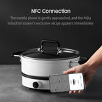 オリジナル Xiaomi Mijia 2100W OLEDスクリーン誘導調理器 2 NFC接続アプリ制御、USプラグ、調理器2 2100W