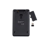 MC-56AG 2-in-1 2.4G USB 数字ワイヤレスキーボード＆LCDディスプレイ付き電卓