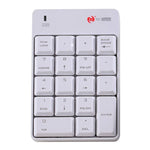 MC Saite SK-51AG 2-in-1 2.4G USB 数字ワイヤレスキーボード＆ミニ電卓 ノートパソコンデスクトップPC用、SK-51AG