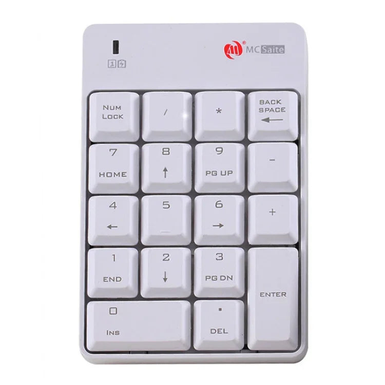 MC Saite SK-51AG 2-in-1 2.4G USB 数字ワイヤレスキーボード＆ミニ電卓 ノートパソコンデスクトップPC用、SK-51AG