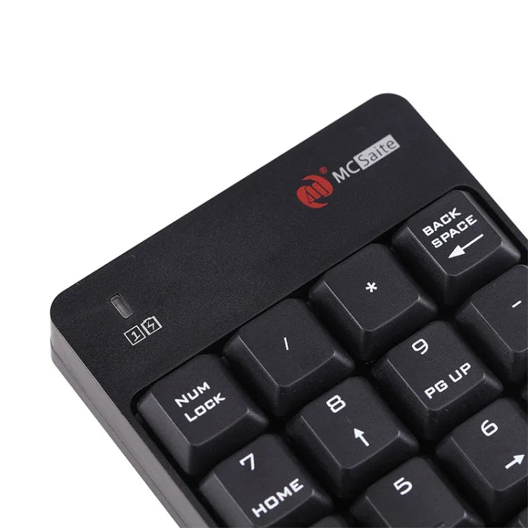 MC Saite SK-51AG 2-in-1 2.4G USB 数字ワイヤレスキーボード＆ミニ電卓 ノートパソコンデスクトップPC用、SK-51AG