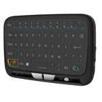 H18 2.4GHz ミニ ワイヤレス エアマウス QWERTY キーボード タッチパッド / 振動機能付き PC、テレビ用 H18 ワイヤレスキーボード