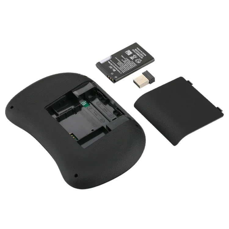 2.4GHz ミニ i8 ワイヤレス QWERTY キーボード カラフルバックライト＆タッチパッド＆マルチメディアコントロール付き PC、Android TV BOX、X-BOX プレーヤー、スマートフォン用 カラフルバックライト変更可能