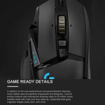 ロジクール G502 HERO 有線ゲーミングマウス 11ボタン、長さ：2.1m