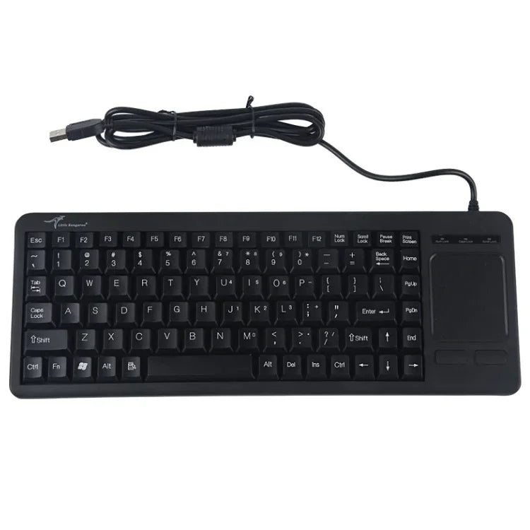 DS-8800 USBインターフェース 防水レーザー彫刻文字一体型有線タッチパッドキーボード、長さ：1.5m、DS-8800 USB