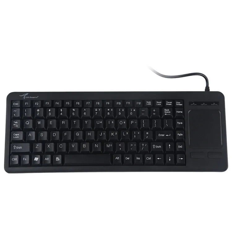 DS-8800 PS/2インターフェース 防水レーザー彫刻文字一体型有線タッチパッドキーボード、長さ：1.5m、DS-8800 PS/2