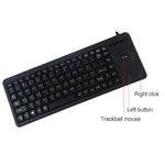 DS-8900 USBインターフェース 防水レーザー彫刻文字一体型有線トラックボールキーボード、長さ：1.5m、DS-8900 USB