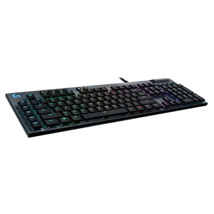 Logitech G813 RGB メカニカル有線ゲーミングキーボード（GL-リニア）、長さ：1.8m、G813