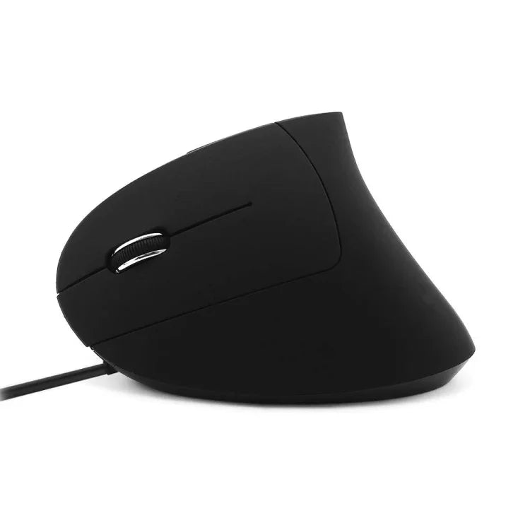 CM0093 有線バージョン 2.4GHz 三ボタン左手用縦型マウス、解像度：1000DPI / 1200DPI / 1600DPI、ケーブル長：1.7m、有線バージョン