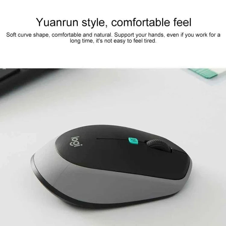 Logitech Voice M380 4ボタンスマート音声入力ワイヤレスマウス、M380