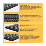 KB-301A マルチメディアノートブックミニ有線キーボード、アラビア語版、アラビア語版
