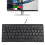 TT-A01 超薄型デザイン ミニ有線キーボード、フレンチバージョン、フレンチバージョン