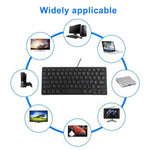 TT-A01 超薄型デザイン ミニ有線キーボード、フレンチバージョン、フレンチバージョン