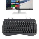 KB-301B マルチメディアノートブックミニ有線キーボード、英語版、英語版