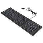 MC-689 防水 USB 有線キーボード、アラビア語版、MC-689