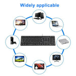 MC-689 防水 USB 有線キーボード、アラビア語版、MC-689