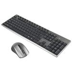 KB-6600 2.4Ghz オフィス防水ワイヤレスキーボードマウスセット、KB-6600