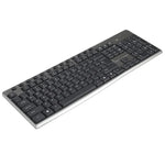 KB-6600 2.4Ghz オフィス防水ワイヤレスキーボードマウスセット、KB-6600