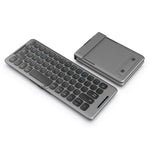 B088 ユニバーサルミニ折りたたみ式3チャンネルBluetoothワイヤレスキーボード、B088
