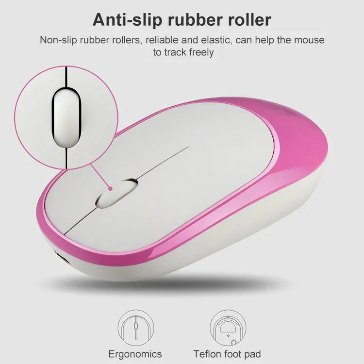 ZGB 360 2.4G コンピュータノートパソコンワイヤレス充電式ミニマウス 1000dpi