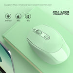 M107 4ボタン 1600 DPI 2.4GHz ワイヤレス充電式マウス、2.4GHz充電式