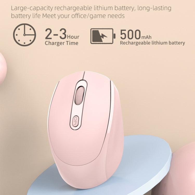 M107 4ボタン 1600 DPI 2.4GHz ワイヤレス充電式マウス、2.4GHz充電式