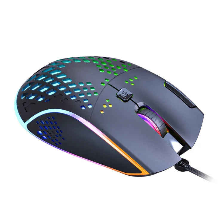 iMICE T97 ゲーミングマウス RGB LEDライト USB 7ボタン 7200 DPI 有線ゲーミングマウス