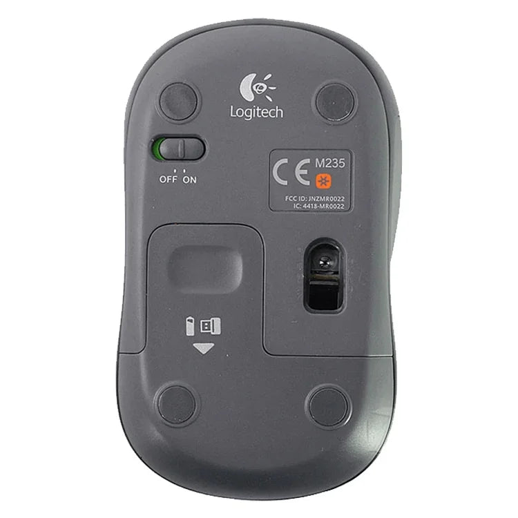 ロジクール M235 1000DPI 2.4GHzエルゴノミックワイヤレスマウス