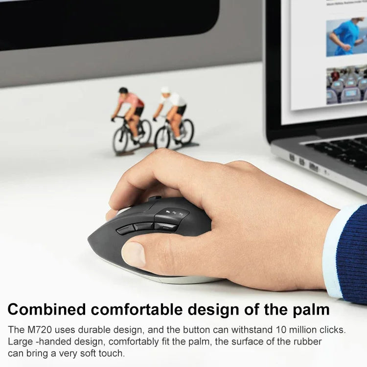 Logitech M720 1000DPI 2.4GHz ワイヤレス Bluetooth マルチモードマウス