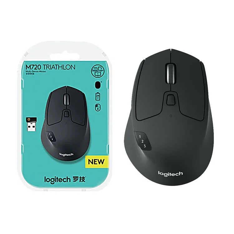 Logitech M720 1000DPI 2.4GHz ワイヤレス Bluetooth マルチモードマウス