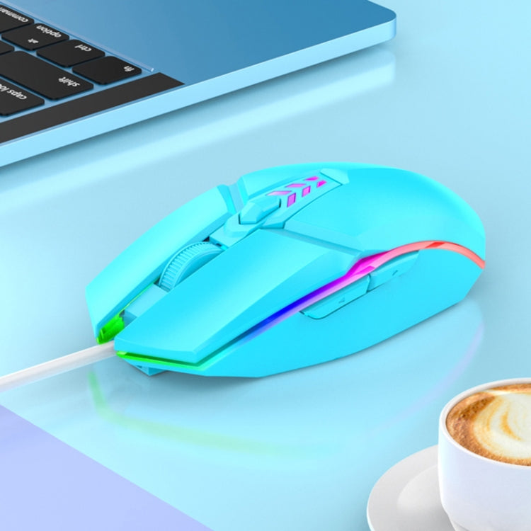 S700 カラフルライト USB 有線オフィスゲーミングマウス