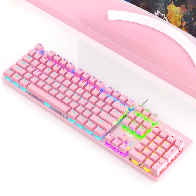 AULA S2022 USB 有線メカニカルキーボード