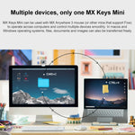 Logitech MX Keys Mini ワイヤレス Bluetooth 超薄型スマートバックライトキーボード