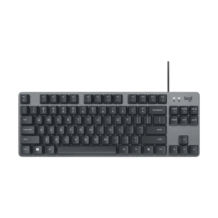 Logitech K835 ミニメカニカル有線キーボード、グリーン軸、グリーン軸