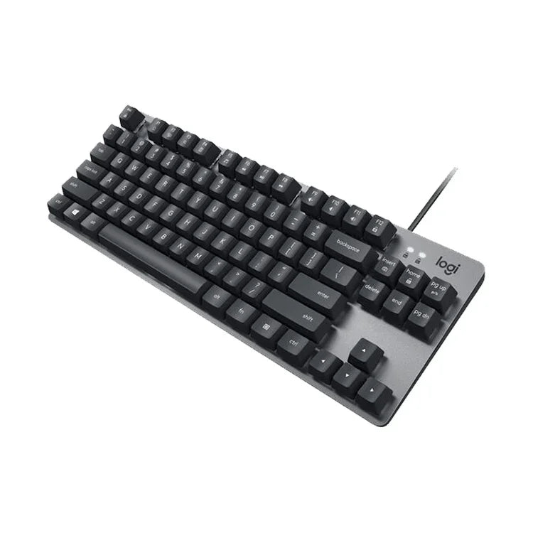Logitech K835 ミニメカニカル有線キーボード、グリーン軸、グリーン軸