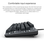 Logitech K835 ミニメカニカル有線キーボード、グリーン軸、グリーン軸
