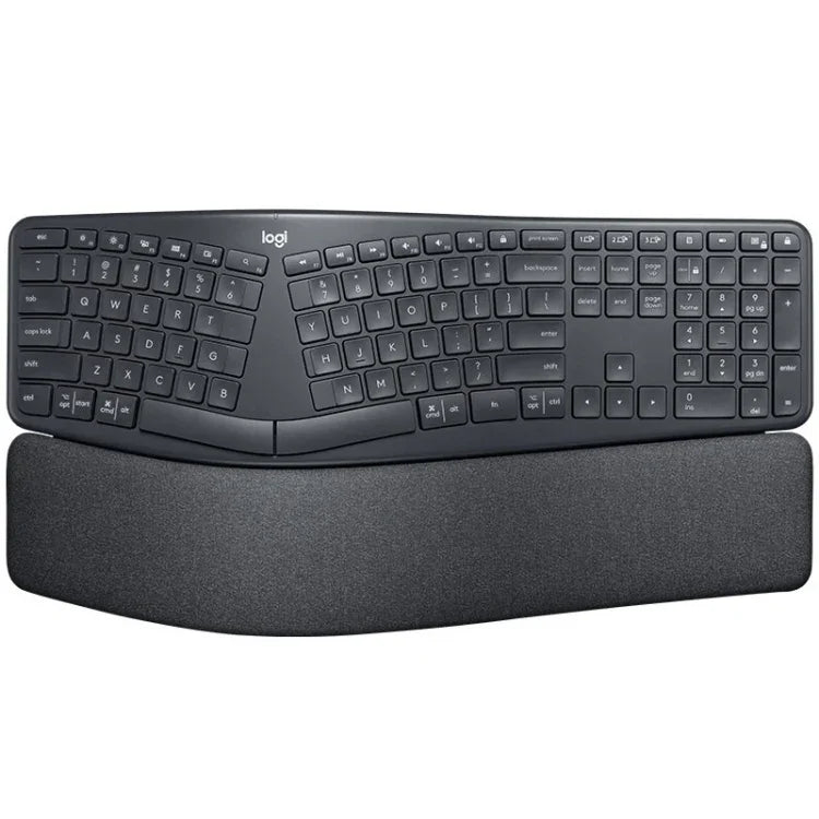 Logitech ERGO K860 2.4Gワイヤレスキーボード Bluetoothデュアルモード エルゴノミック分割キーボード