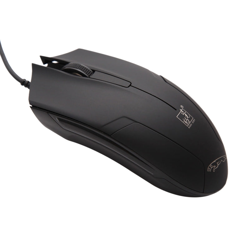 Chasing Leopard 119 USBユニバーサル有線光学ゲーミングマウス、長さ：1.45m、119ブラック、119ジェットブラック、119ホワイト