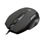 Chasing Leopard 512G USB フロスト加工有線光学ゲーミングマウス、長さ：1.3m、512G