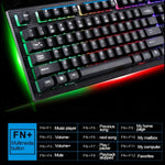 ZGB G20 104キー USB 有線 メカニカルフィール 発光コンピューターキーボード ゲーミングキーボード