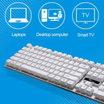 ZGB Q17 104キー USB 有線 サスペンションゲーミングオフィスキーボード ノートパソコン PC用