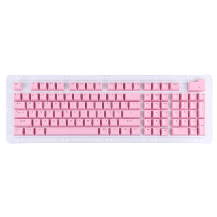 ABS 半透明キーキャップ OEM 高性能メカニカルキーボード ユニバーサルゲームキーボード 青 紫 赤 白 黄 黒 オレンジ ピンク グレー