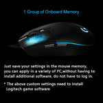 Logitech G102 6キー RGB発光 6000DPI 5段階調整有線光学ゲーミングマウス 長さ: 2m, G102, G102 (ホワイト)